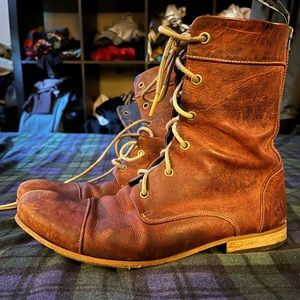 Fluevog BBC burgundy Boots 10